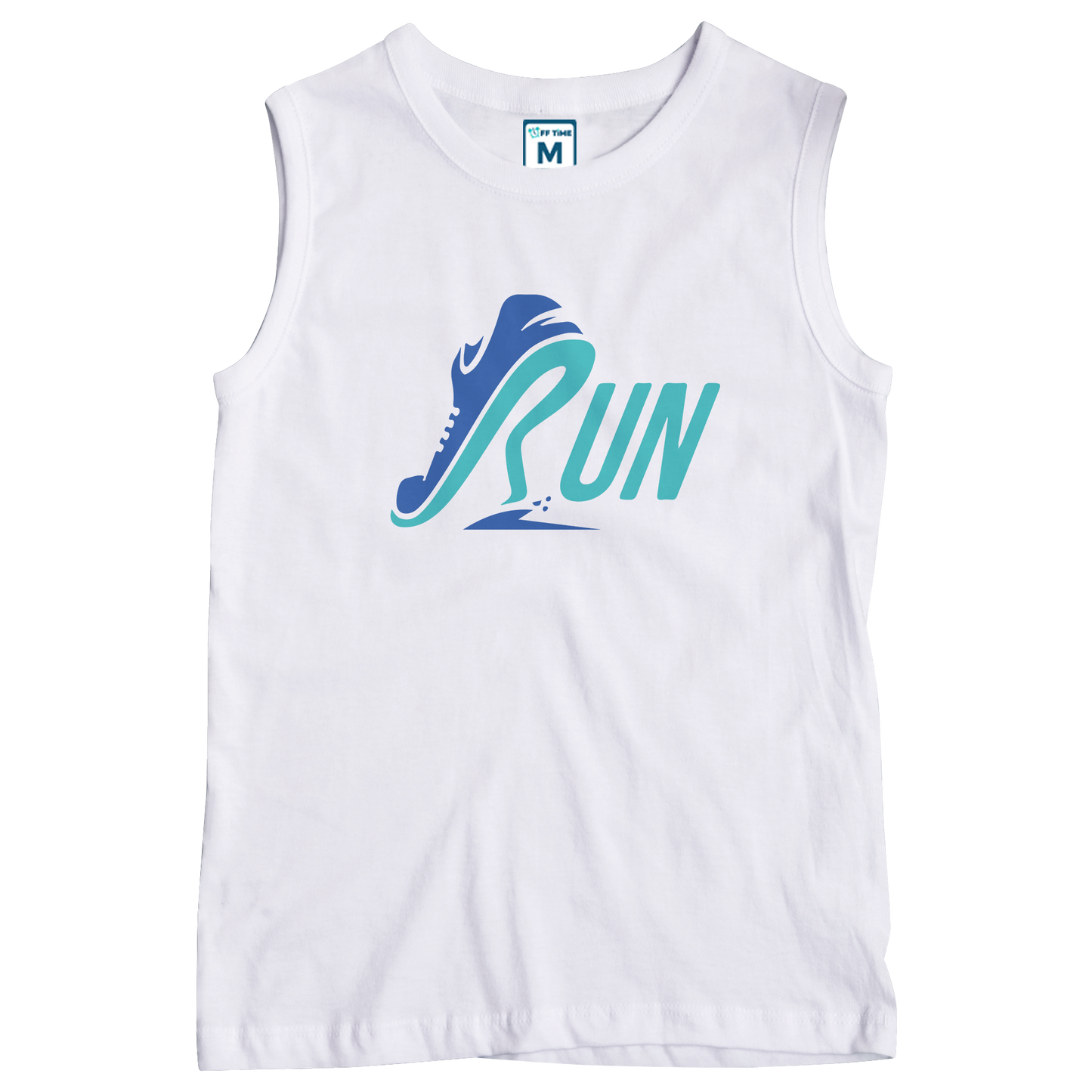 Sleeveless Drifit Shirt: Run Shoe