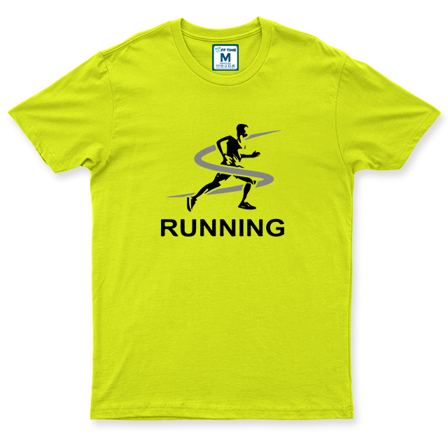 Drifit Shirt: Running Swirl