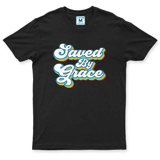 C.Spandex Shirt: Saved By Grace