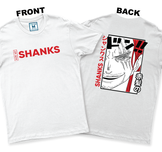 C.Spandex Shirt: Shanks One Piece (Front and Back)
