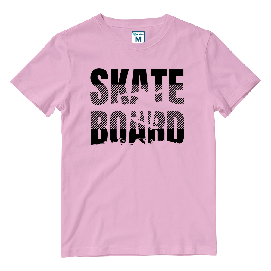 Cotton Shirt: Skate Board Silhouette