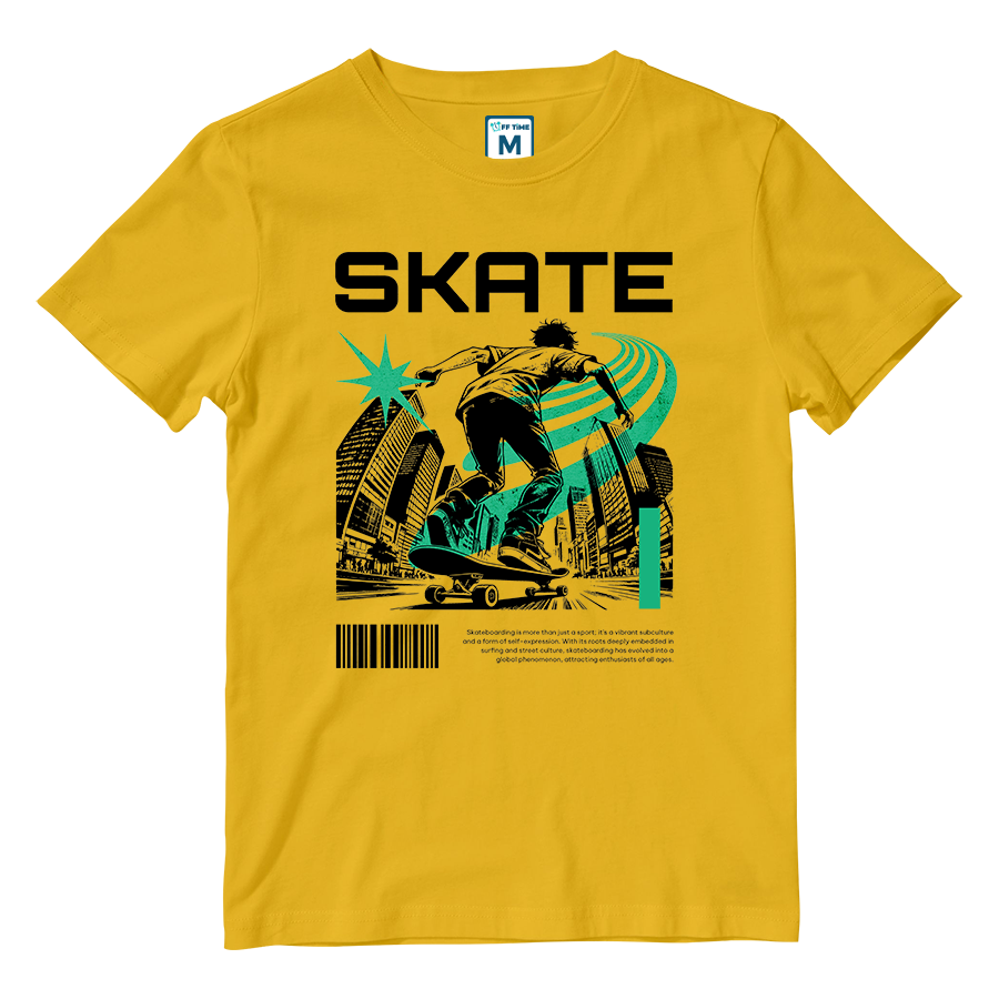 Cotton Shirt: Skate Green