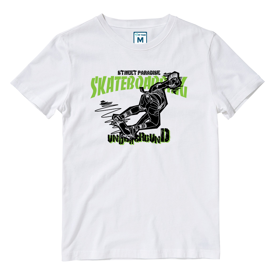 Cotton Shirt: Skate Paradise