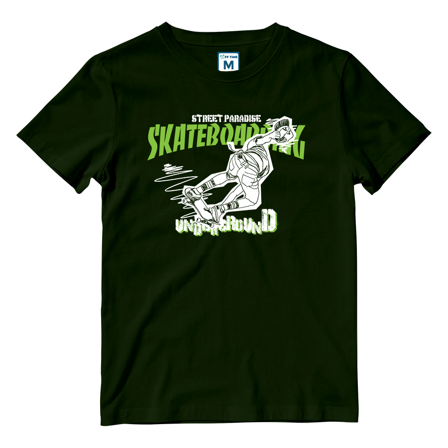 Cotton Shirt: Skate Paradise