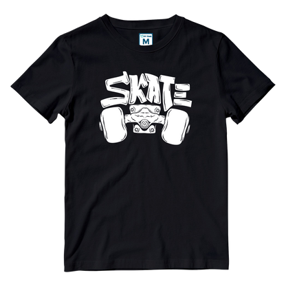 Cotton Shirt: Skate Wheels