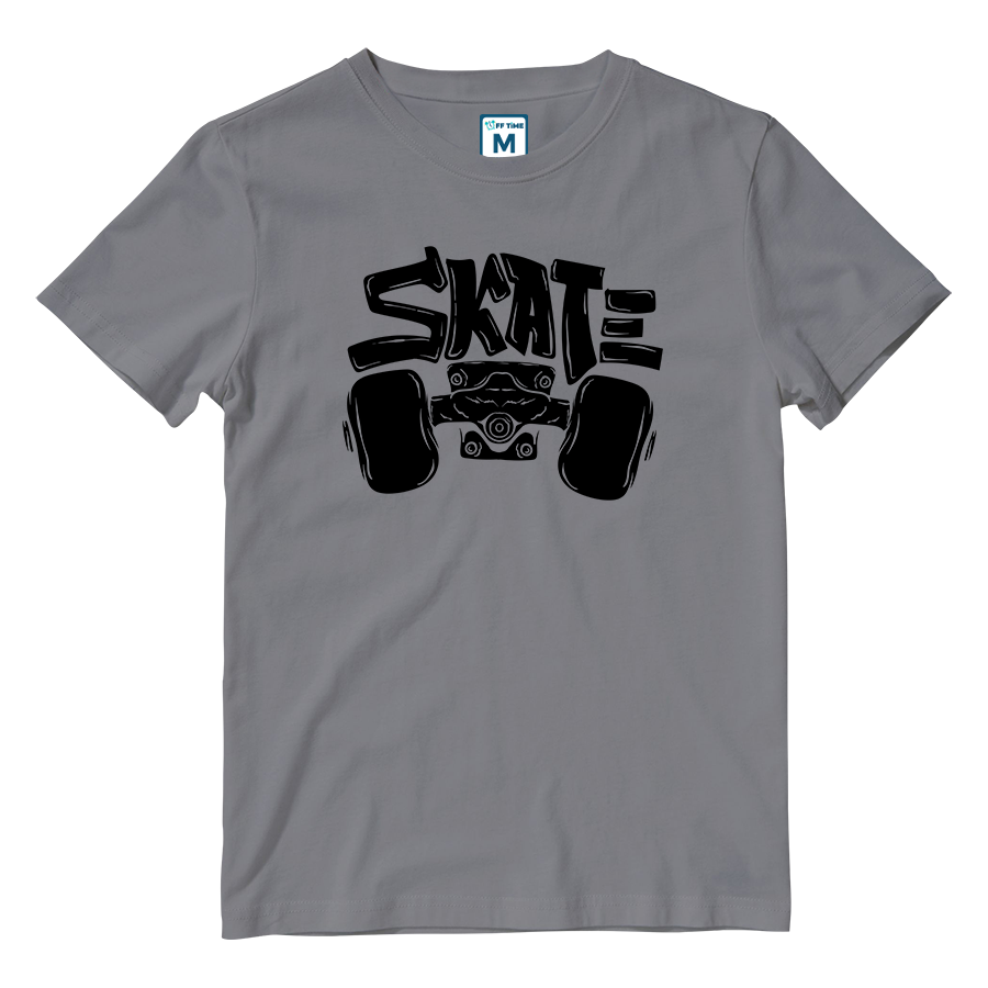 Cotton Shirt: Skate Wheels