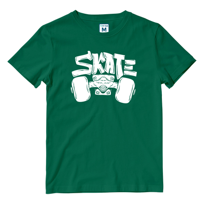 Cotton Shirt: Skate Wheels