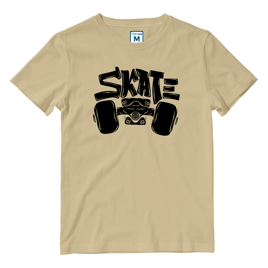 Cotton Shirt: Skate Wheels