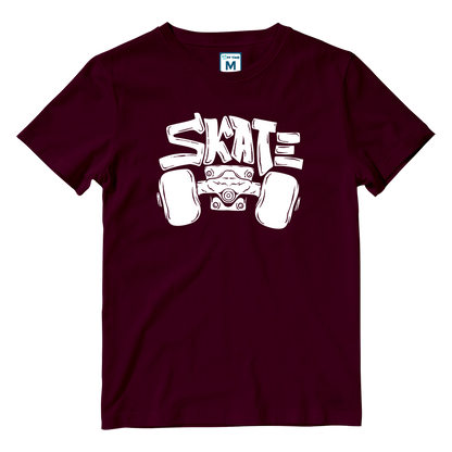 Cotton Shirt: Skate Wheels