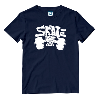 Cotton Shirt: Skate Wheels