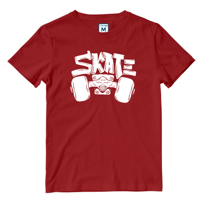 Cotton Shirt: Skate Wheels