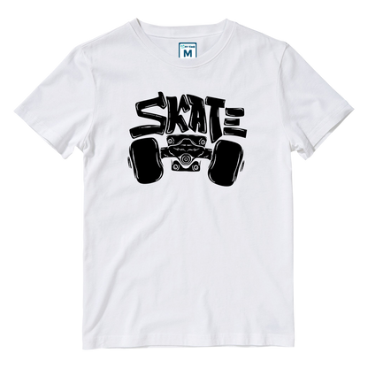 Cotton Shirt: Skate Wheels