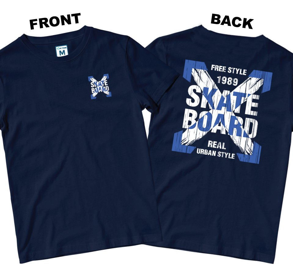 Cotton Shirt: Skate X Pocket (Front and Back)