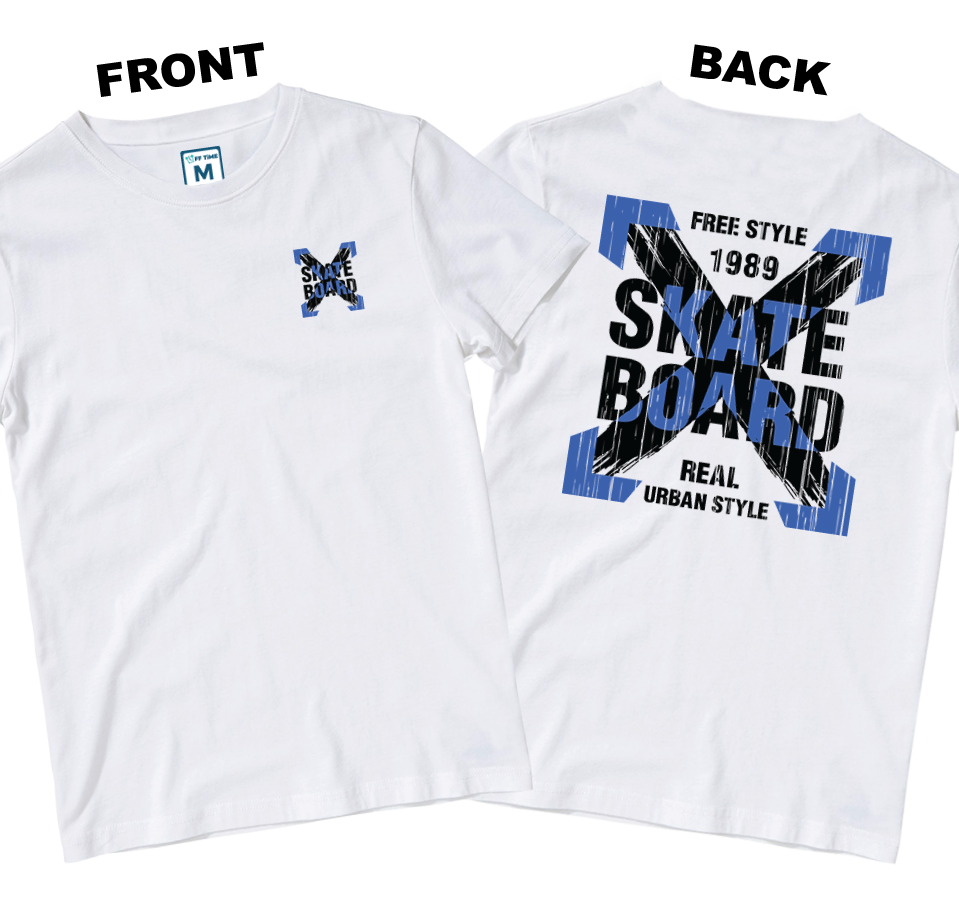 Cotton Shirt: Skate X Pocket (Front and Back)