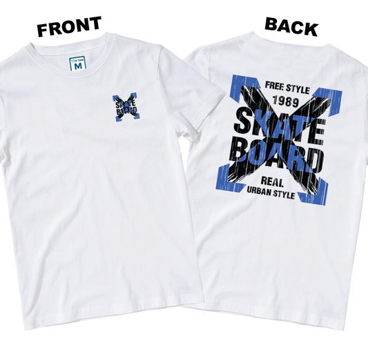 Cotton Shirt: Skate X Pocket (Front and Back)