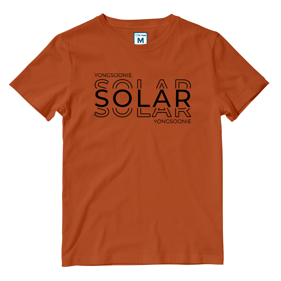 Cotton Shirt: Solar Echo