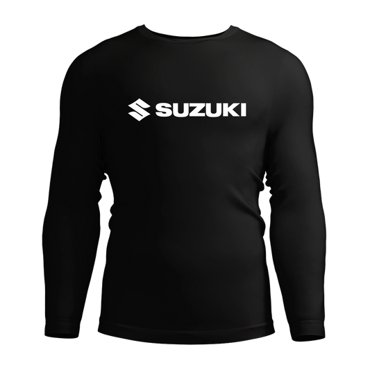 Long Sleeve Drifit Shirt: Suzuki Logo