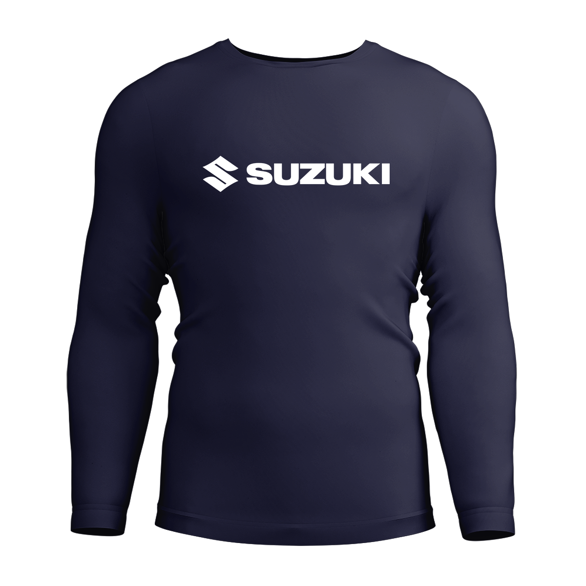 Long Sleeve Drifit Shirt: Suzuki Logo