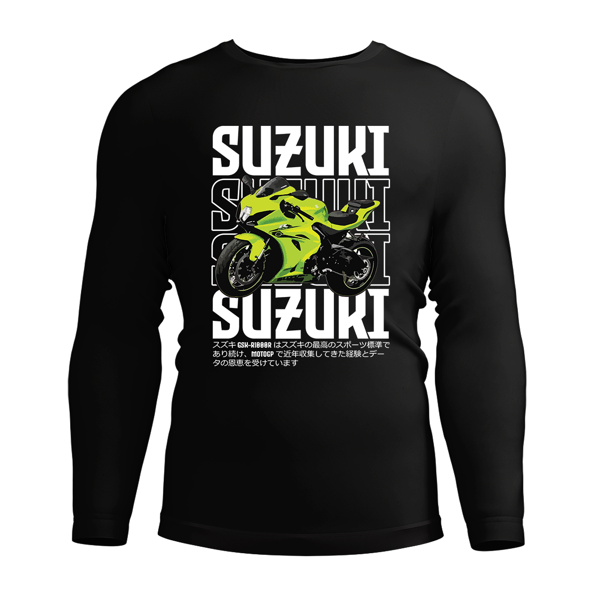 Long Sleeve Drifit Shirt: Suzuki Pro Taper