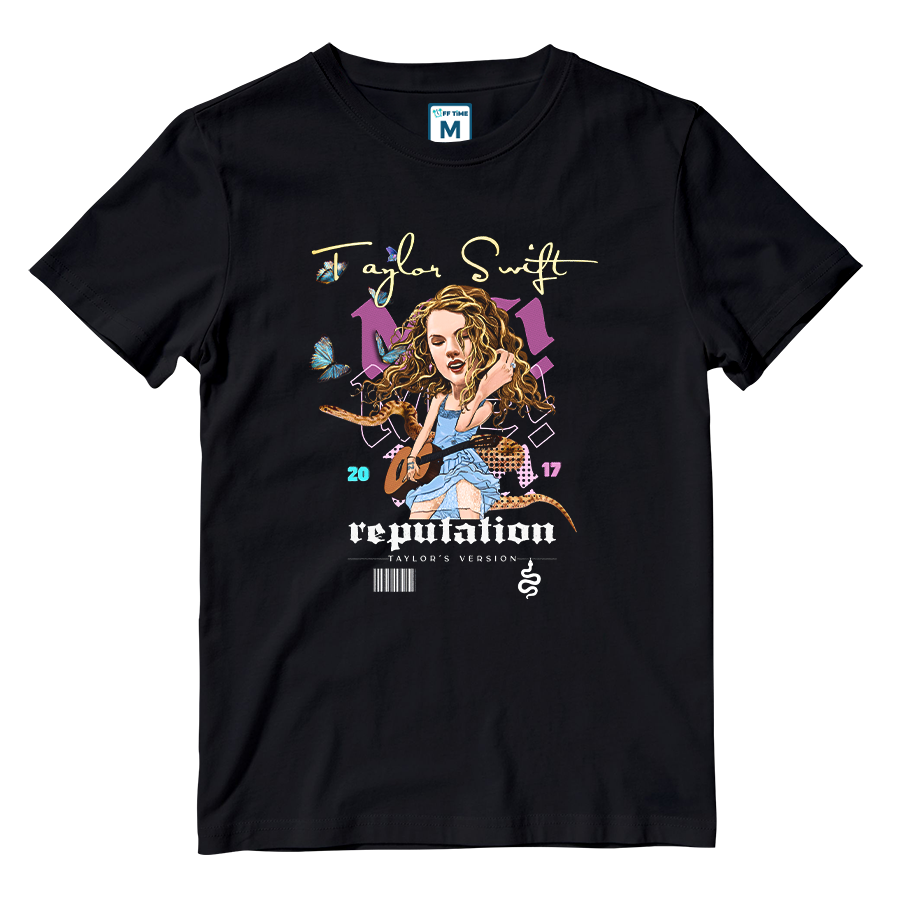 Cotton Shirt: Taylor Swift Bubble Head