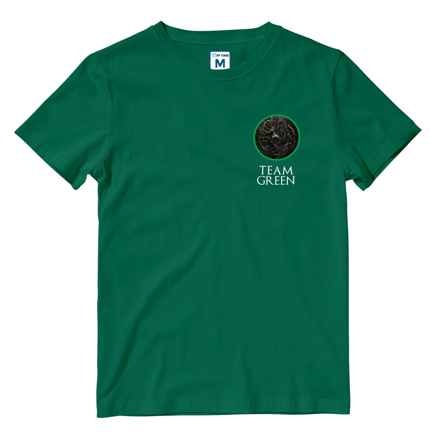 Cotton Shirt: Team Green Pocket