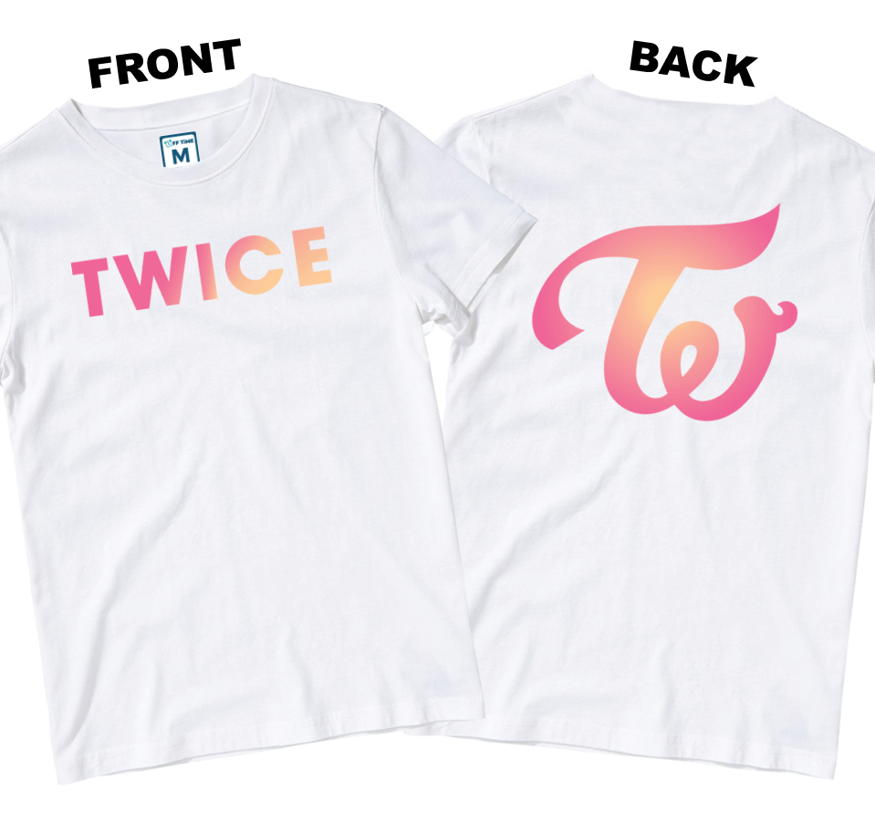 Cotton Shirt: Twice Colored (Front & Back)