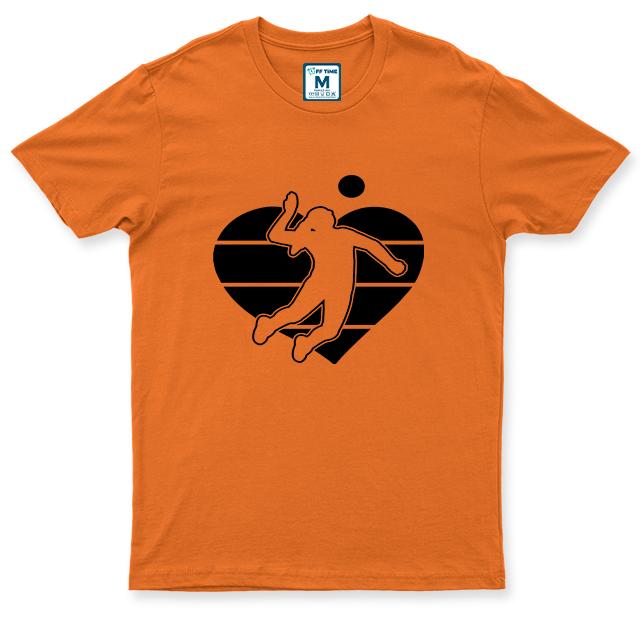 Drifit Shirt: Volleyball Heart