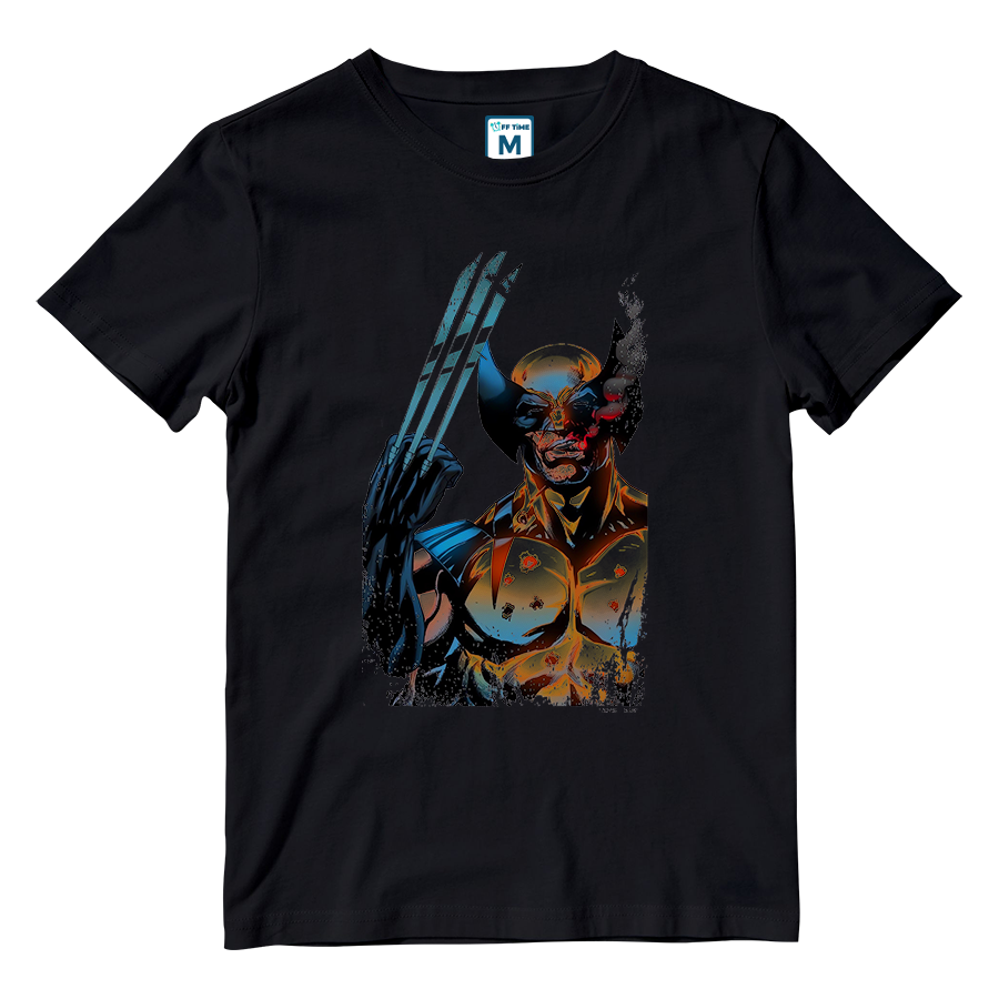 Cotton Shirt: Wolverine Adamantium