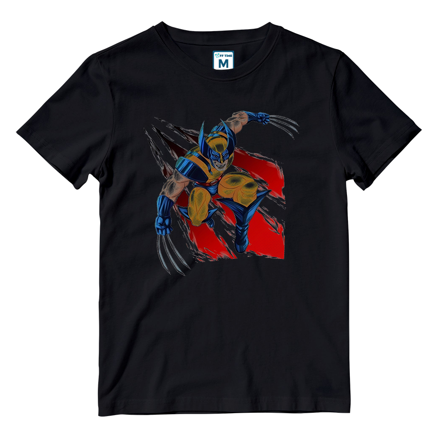 Cotton Shirt: Wolverine Attack Mode