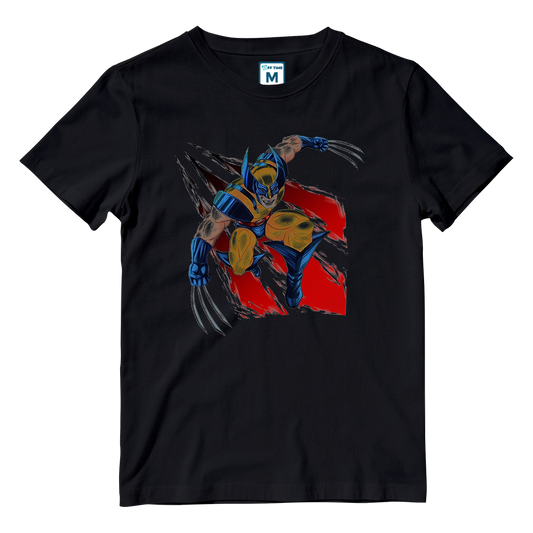 Cotton Shirt: Wolverine Attack Mode