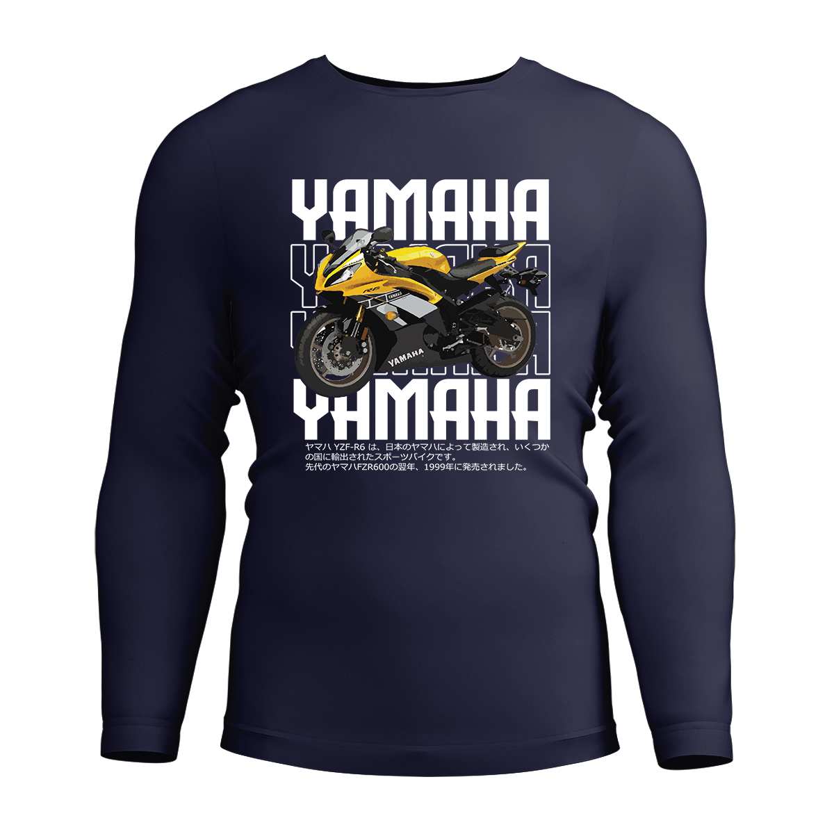 Long Sleeve Drifit Shirt: Yamaha YZF R6