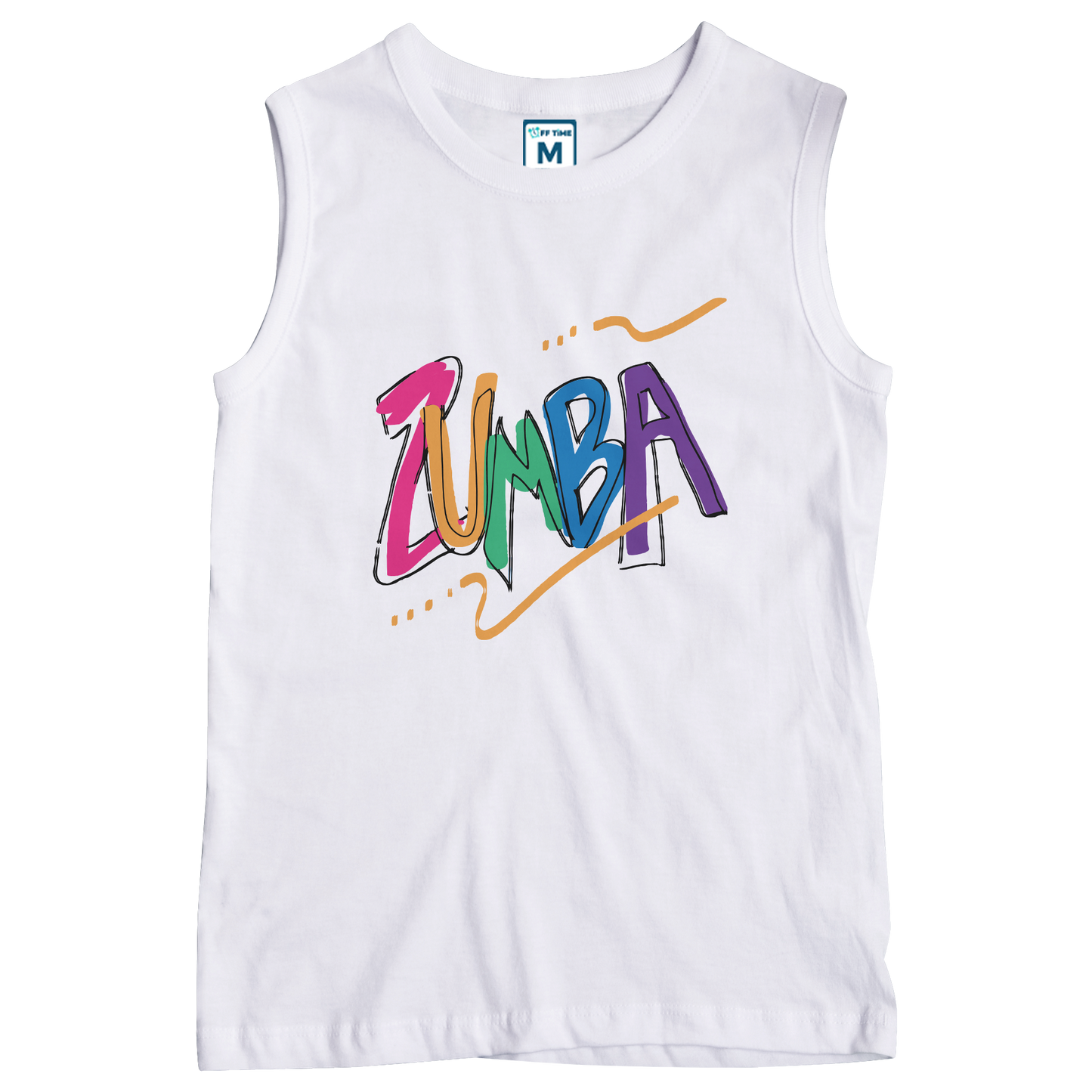 Sleeveless Drifit Shirt: Zumba Highlight