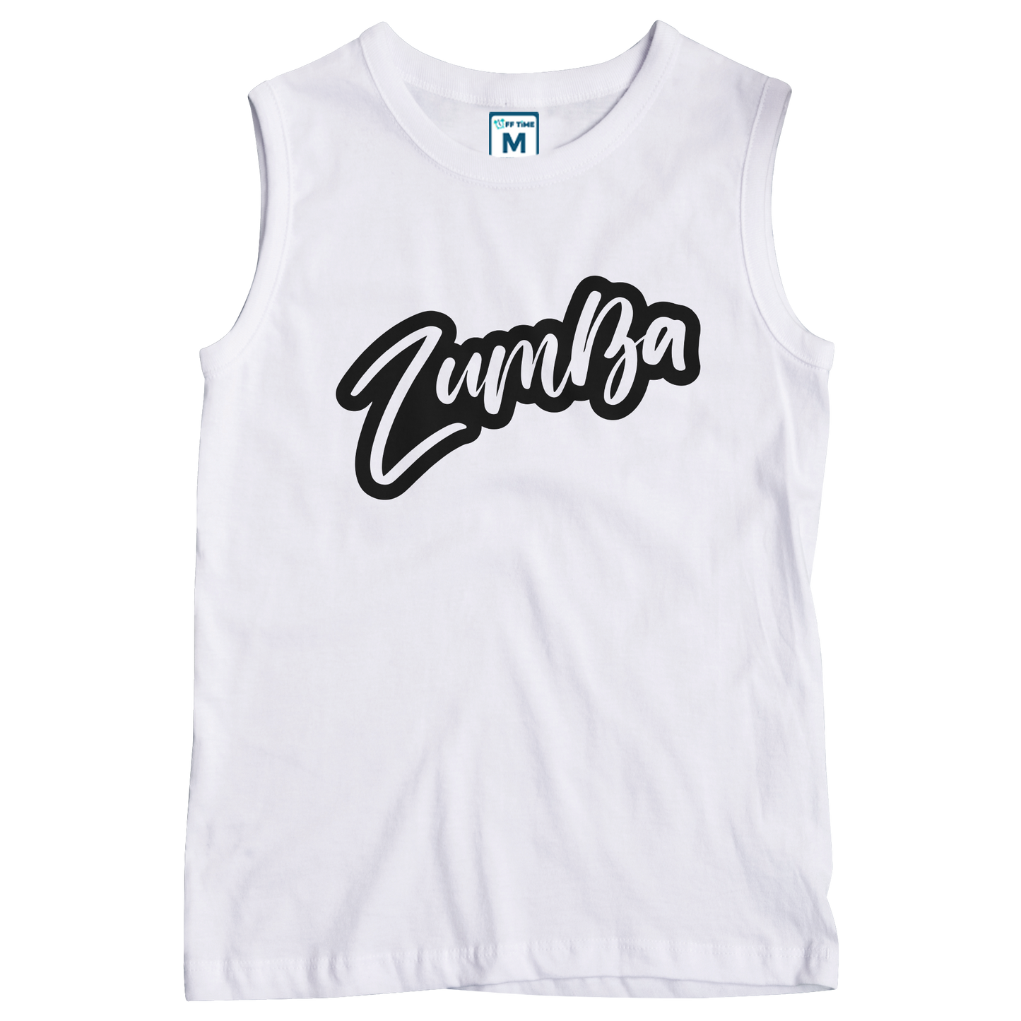 Sleeveless Drifit Shirt: Zumba Lettering