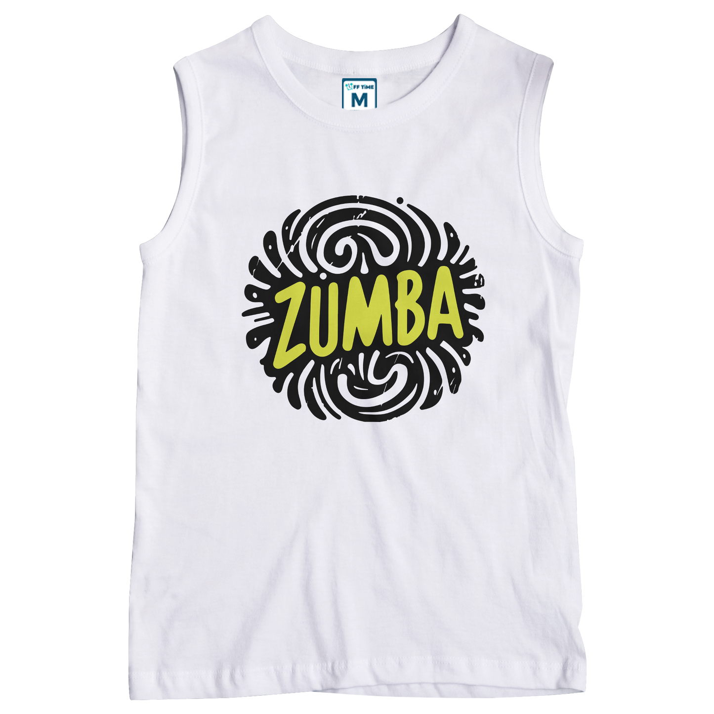 Sleeveless Drifit Shirt: Zumba Splash