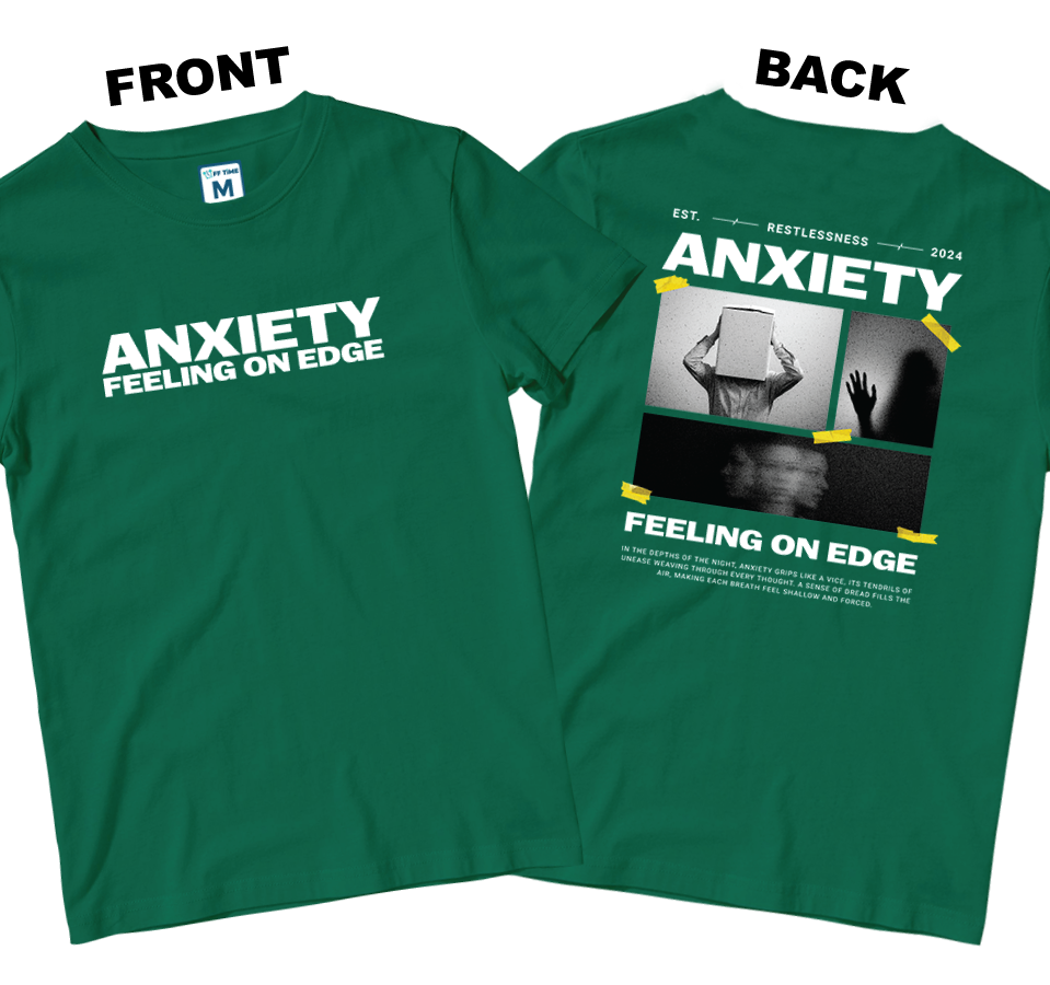 Cotton Shirt: Anxiety (Front and Back)