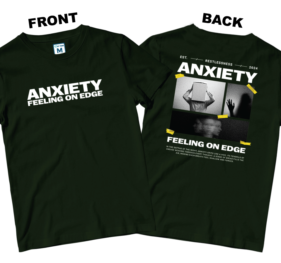 Cotton Shirt: Anxiety (Front and Back)