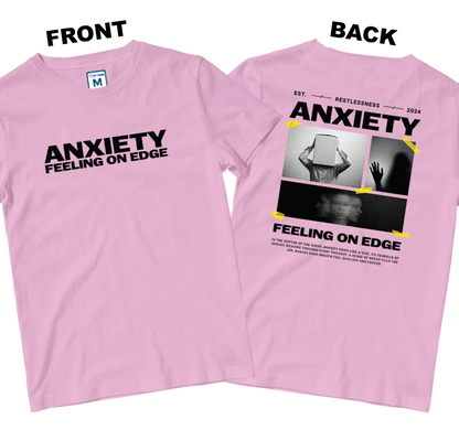 Cotton Shirt: Anxiety (Front and Back)