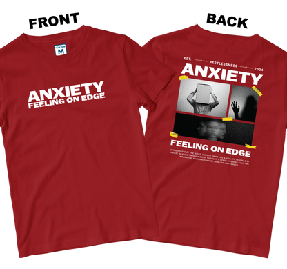 Cotton Shirt: Anxiety (Front and Back)