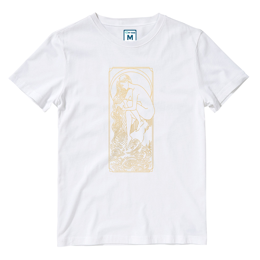 Cotton Shirt: Aquarius