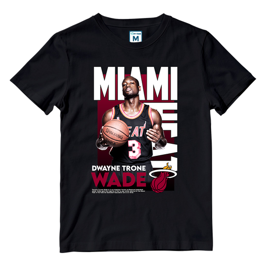 Cotton Shirt: Dwayne Wade NBA