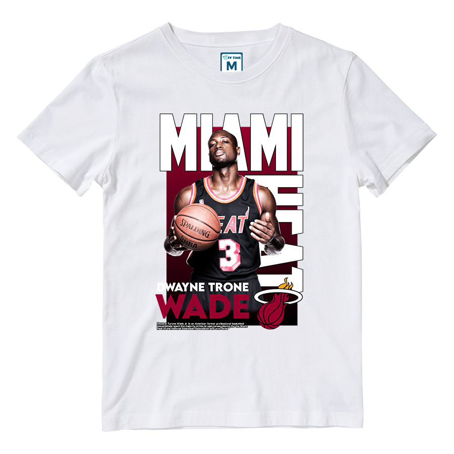 Cotton Shirt: Dwayne Wade NBA