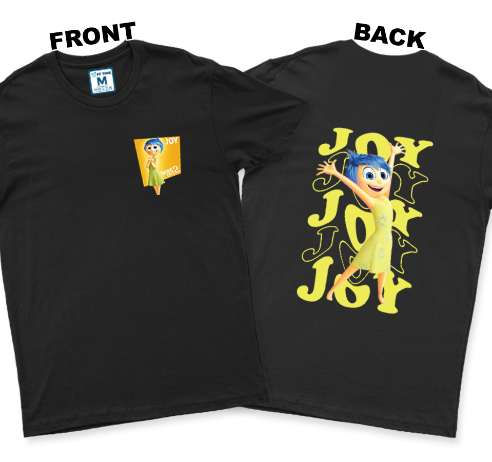 C.Spandex Shirt: Joy (Front and Back)